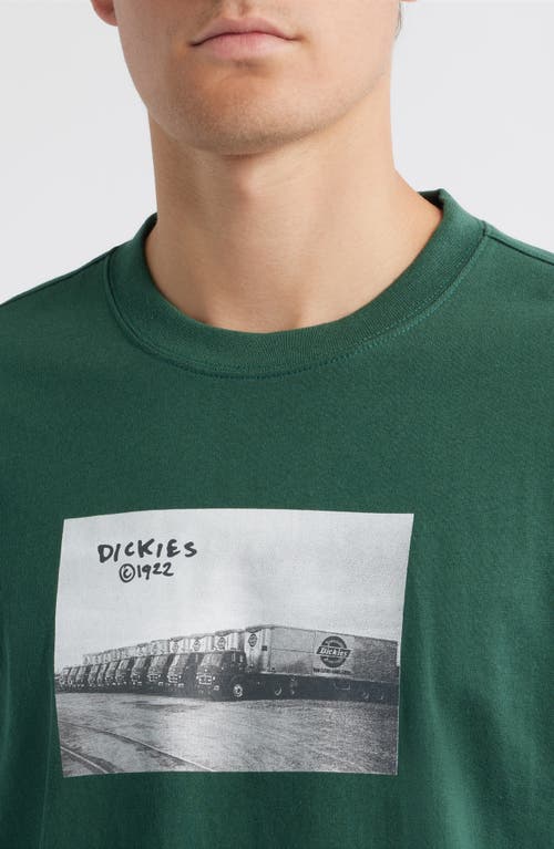 Dickies Sevier Graphic T-shirt In Green