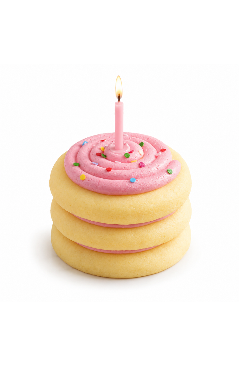 Southlake gifts Cookie Cake Candle, Main, color, Pink