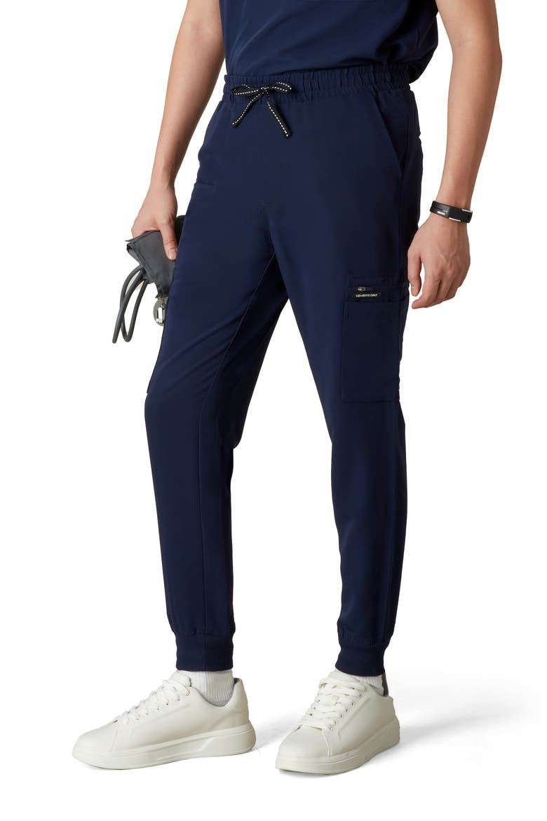 London Jogger Scrub Pants, Alternate, color, Navy