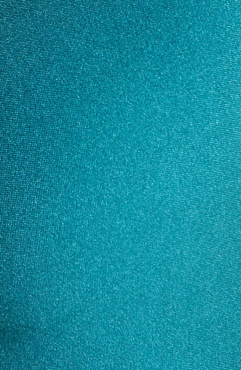 Kulani Kinis Gathered Crop Bikini Top, Alternate, color, Laguna Haze