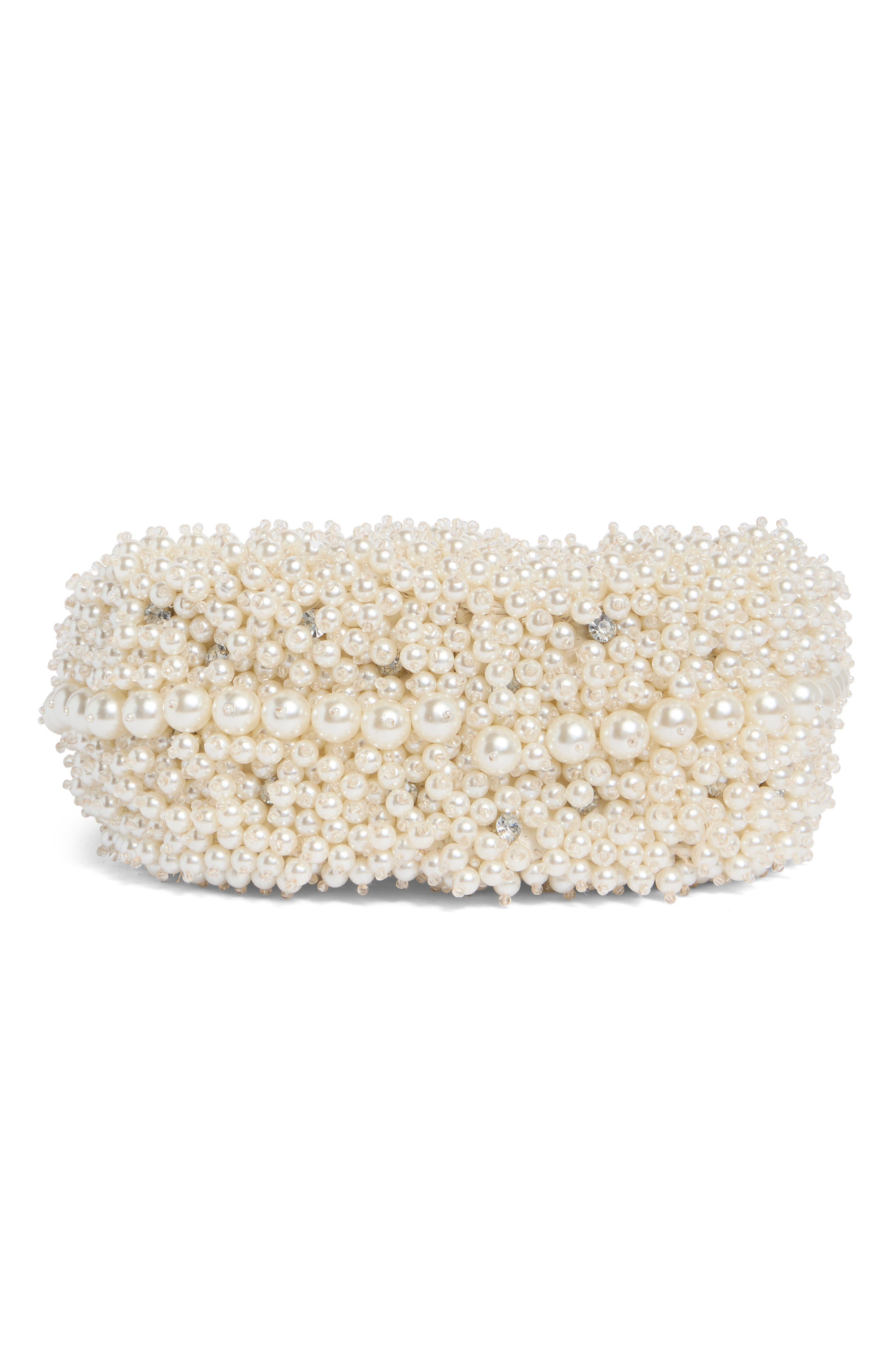 Beaded Kensington Hobo, Alternate, color, CREAM