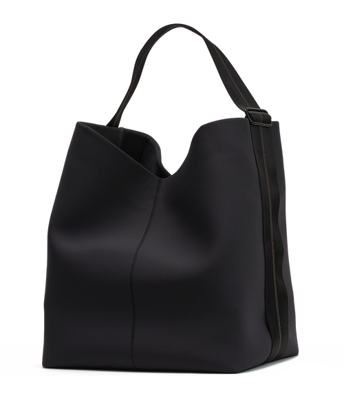 Ansea The Yulex Mega Tote Bag In Black