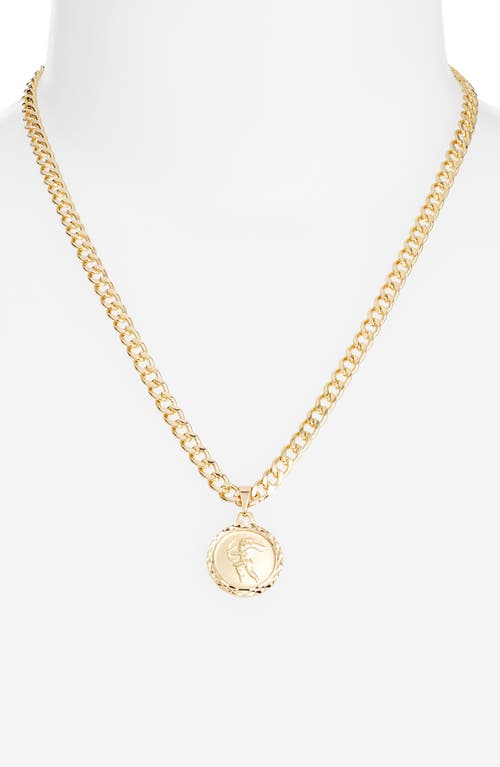 Child Of Wild The Cupid Necklace In Gold