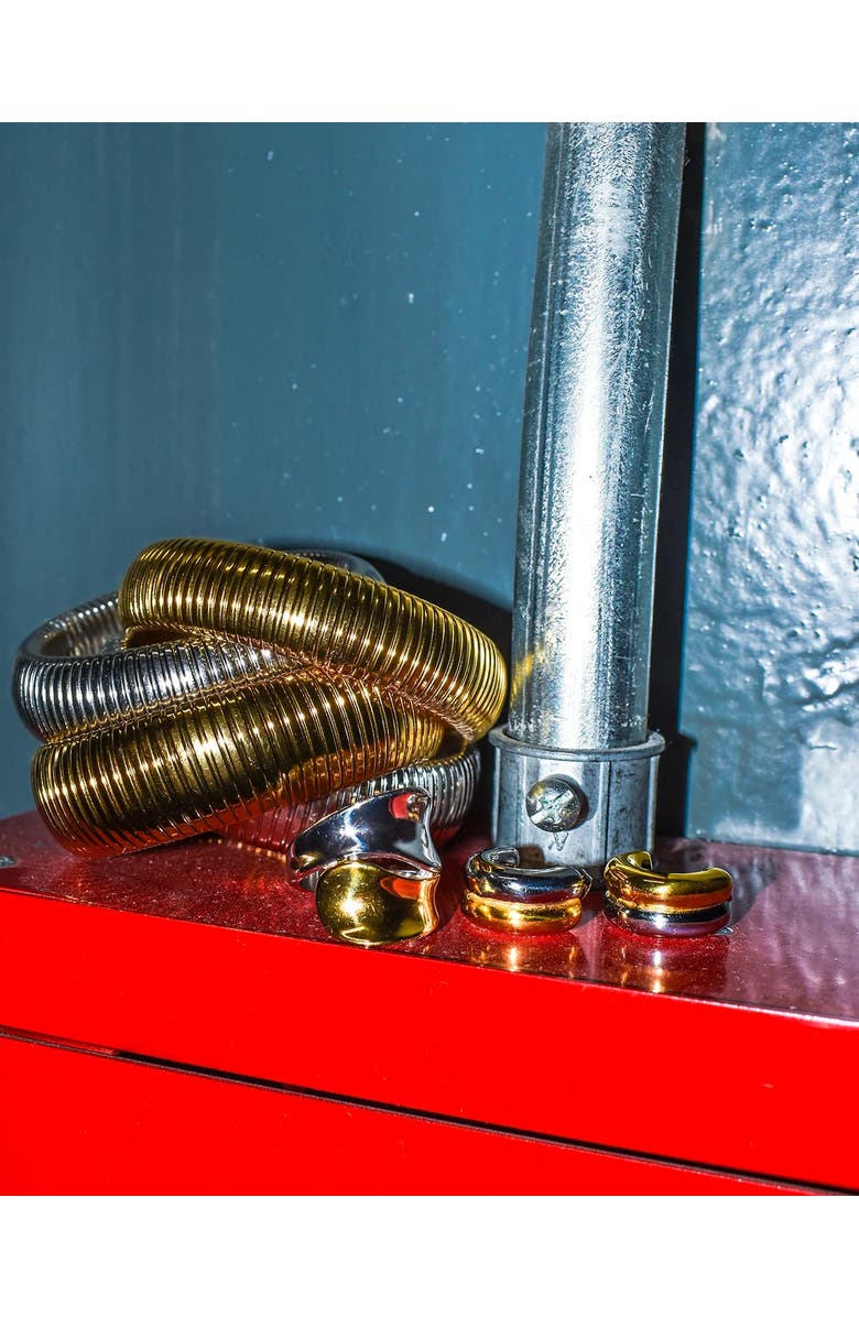 BEN ONI Cadence Gold and Silver Ring, Alternate, color, Gold