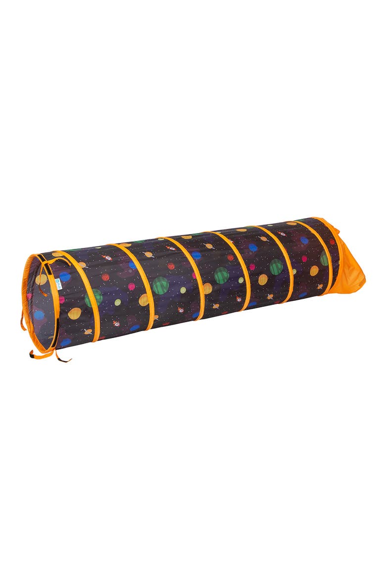 Kids' Galaxy Collapsible Play Tunnel, Alternate, color, BLACK