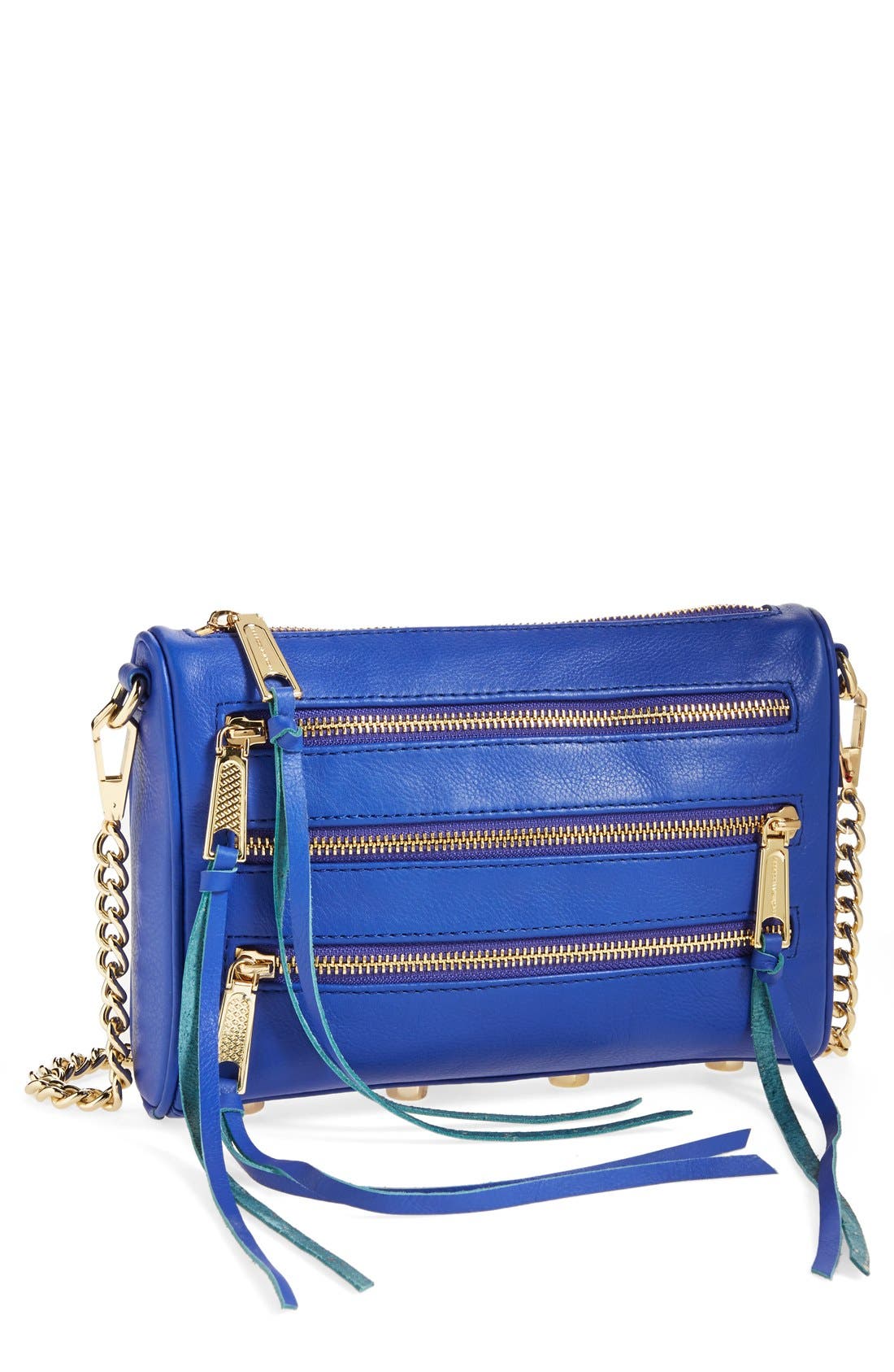 Rebecca Minkoff 'Mini 5 Zip' Convertible Crossbody Bag, Main, color, 