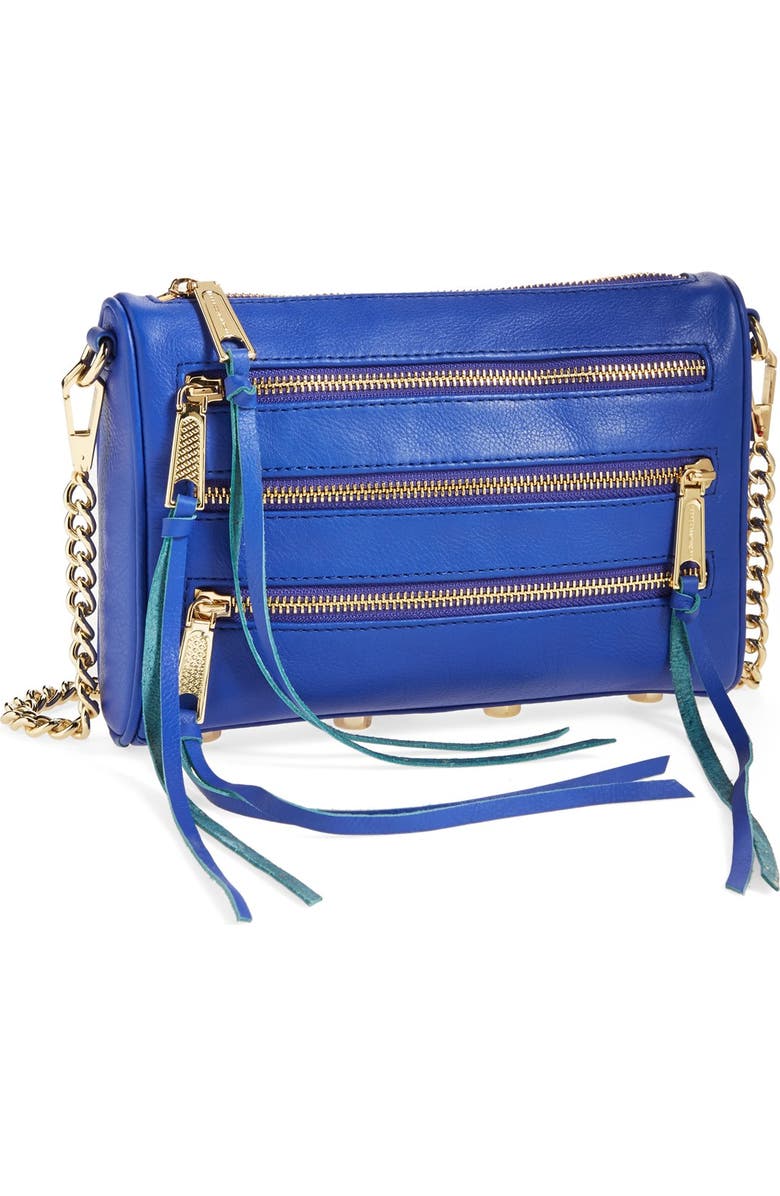 Rebecca Minkoff 'Mini 5 Zip' Convertible Crossbody Bag, Main, color,