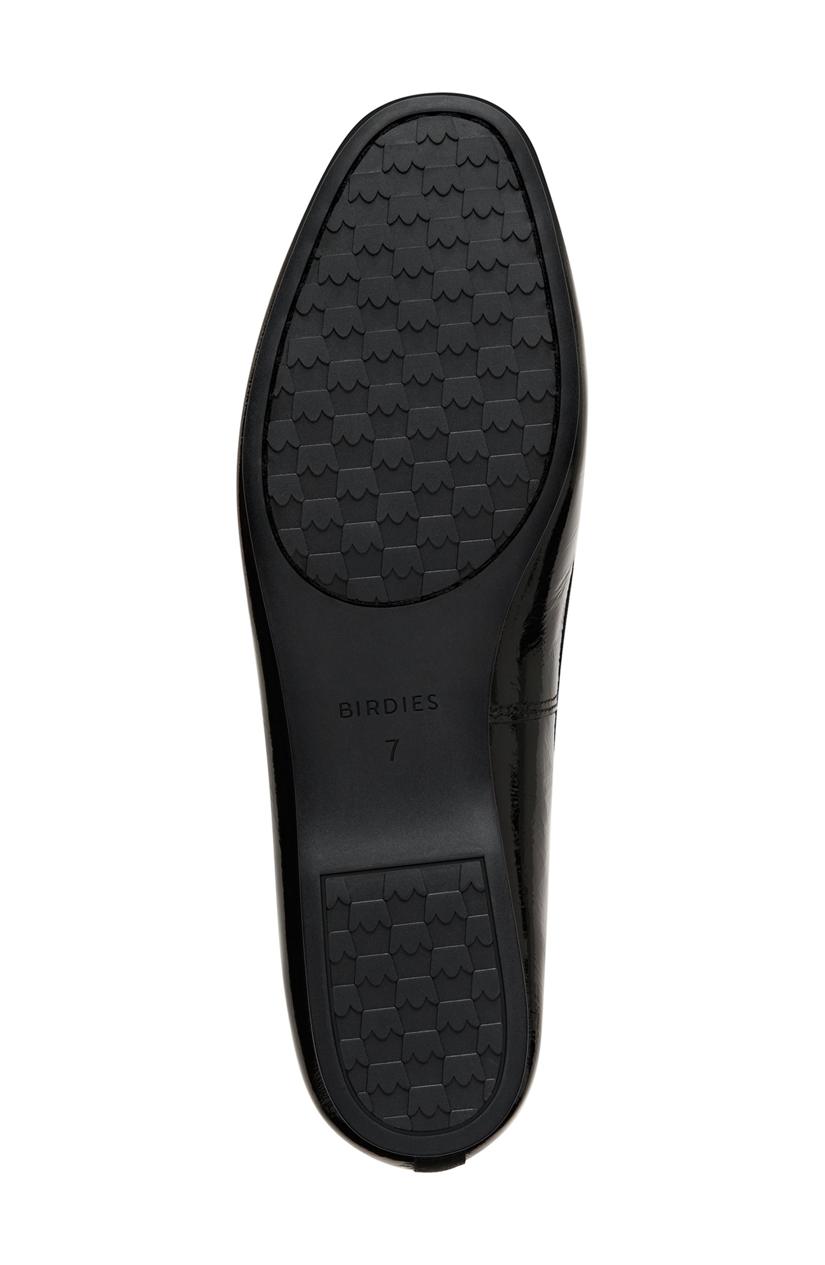 The Songbird Flat Patent Leather, Alternate, color, BLACK PATENT LEATHER