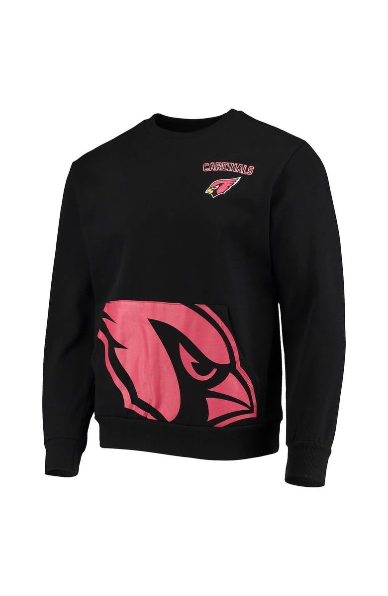 FOCO Men's FOCO Black Arizona Cardinals Pocket Pullover Sweater, Alternate, color,