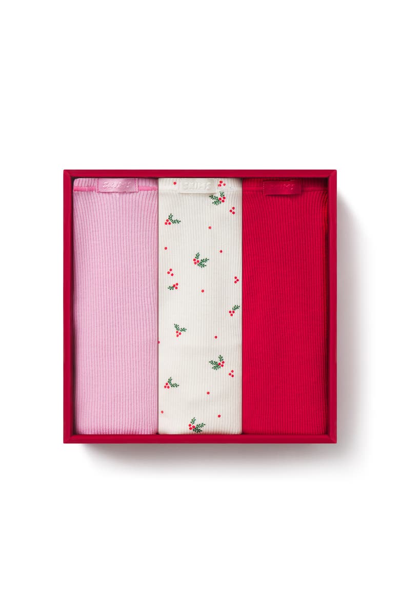 SKIMS 3-Pack Cotton Rib Tank, Alternate, color, 