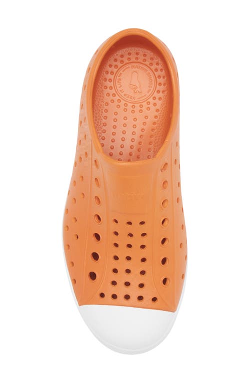 Native Shoes Kids' Jefferson Water Resistant Slip-on Sneaker In Orange