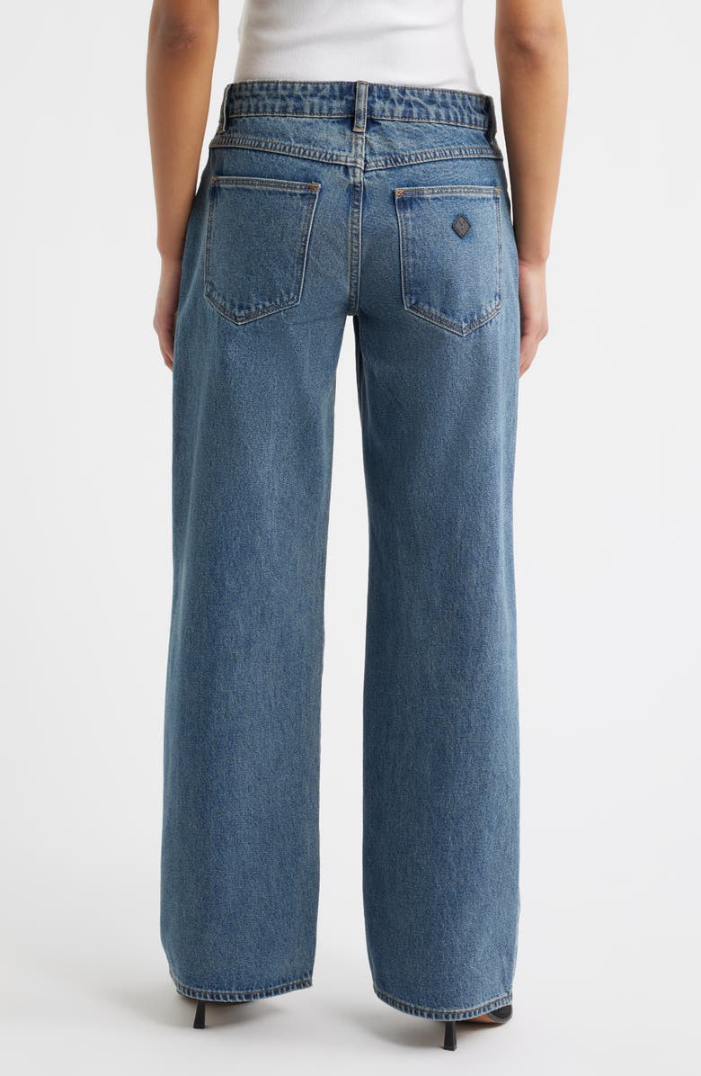 ABRAND '99 Alison Baggy Straight Leg Jeans, Alternate, color, Tint Mid Blue