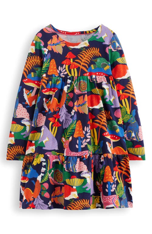 Mini Boden Kids' Ariel Twirly Print Dress In Multi