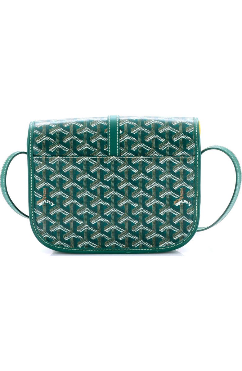 Pre-Owned Goyard Belvedere II Messenger Bag Coated Canvas PM, Alternate, color, Green
