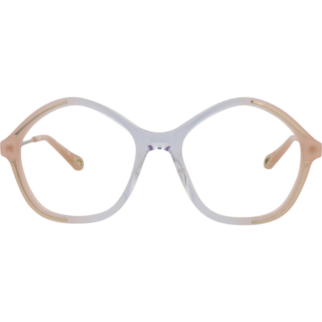 Chloé 52mm Round Optical Glasses