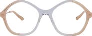 Chloé 52mm Round Optical Glasses