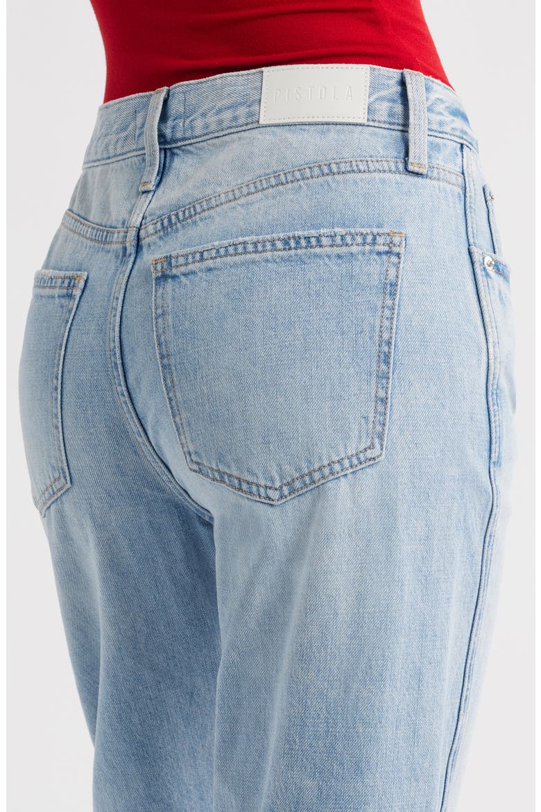 Kacey Cuffed High Waist Boyfriend Jeans, Alternate, color, BERKELEY