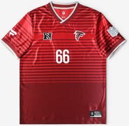 FANATICS Men's Fanatics Red Atlanta Falcons Football x Football V-Neck Fan Top