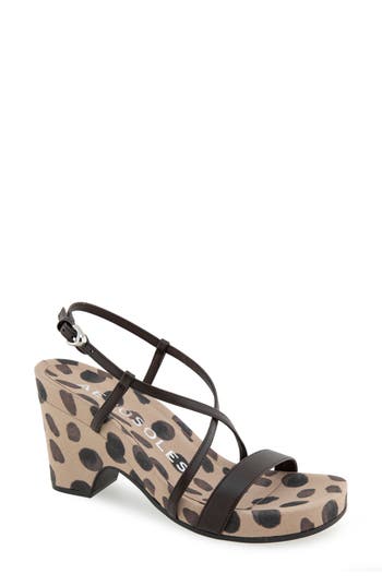 Aerosoles Miles Slingback Sandal In Java Spotted Faux Leather