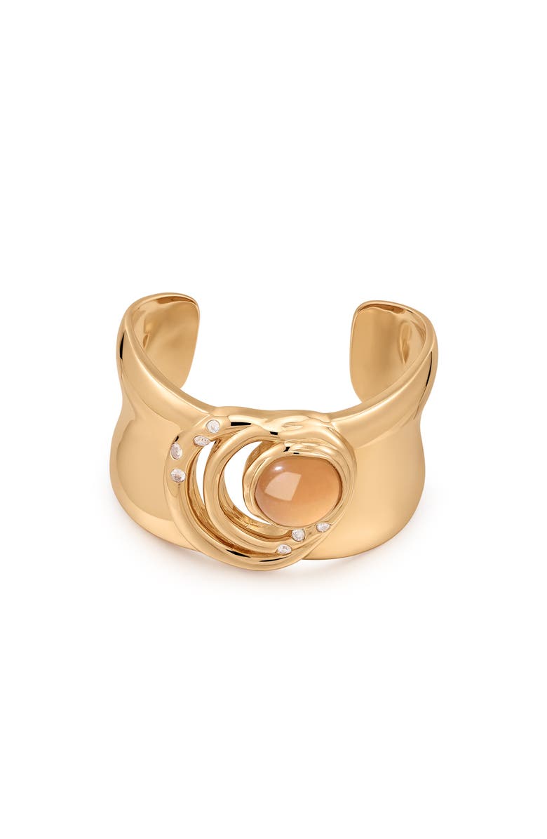 RC RETRO CHIC Dawn Light Bangle, Main, color, Gold & Orange