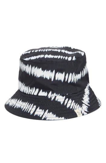 Area Stars Reversible Tie Dye Bucket Hat In Black