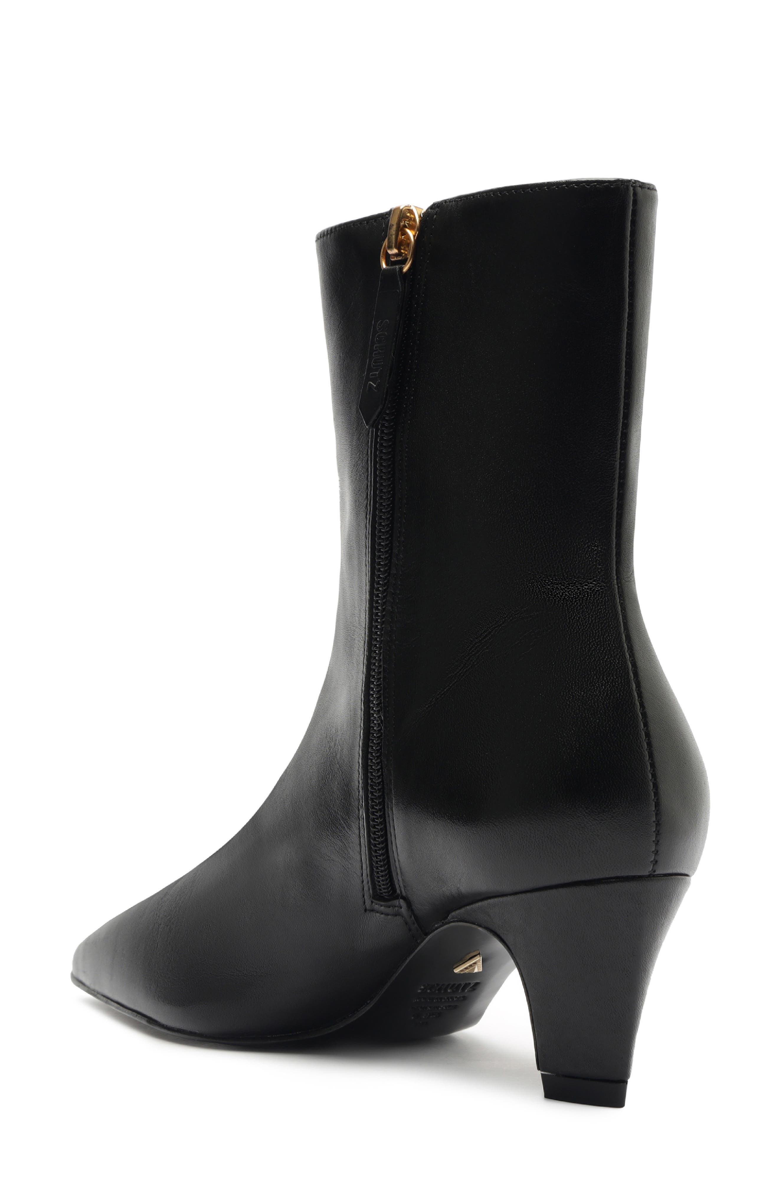 Schutz Dellia Bootie, Alternate, color, Black