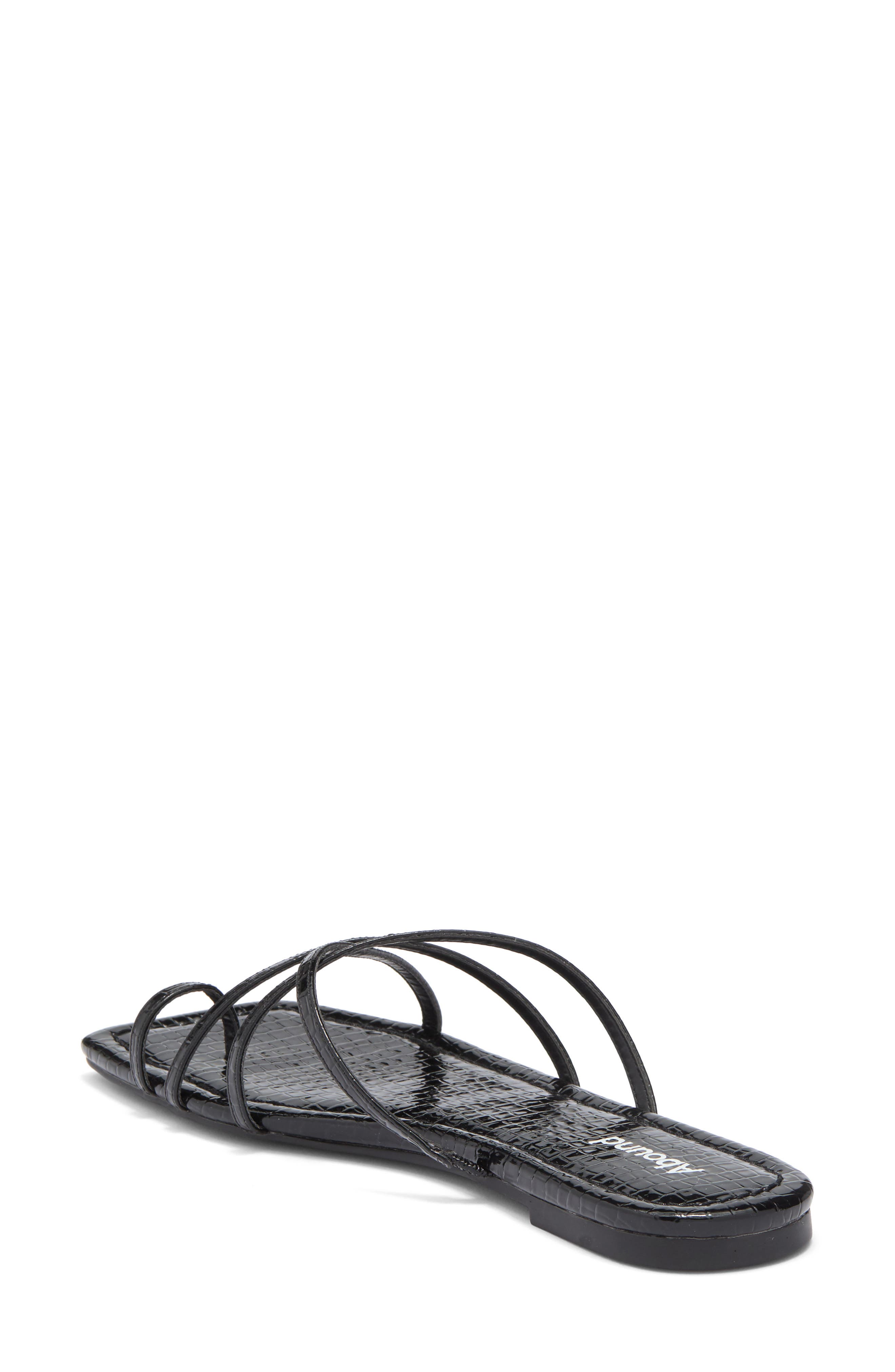 Abound Katy Slide Sandal, Alternate, color, Black