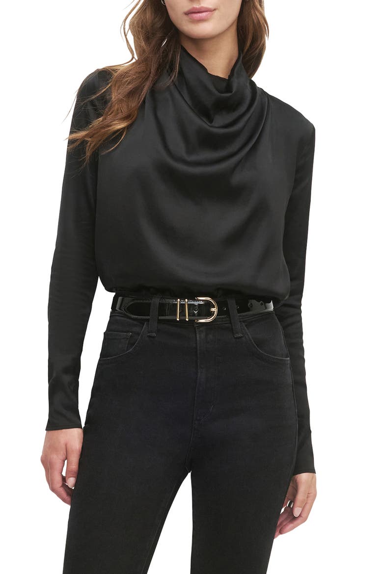 The Alice Long Sleeve Top, Main, color, BLACK
