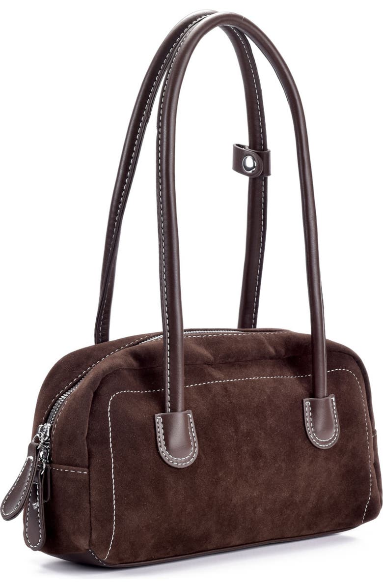 Adornia Boxy Shoulder Bag, Alternate, color, Brown
