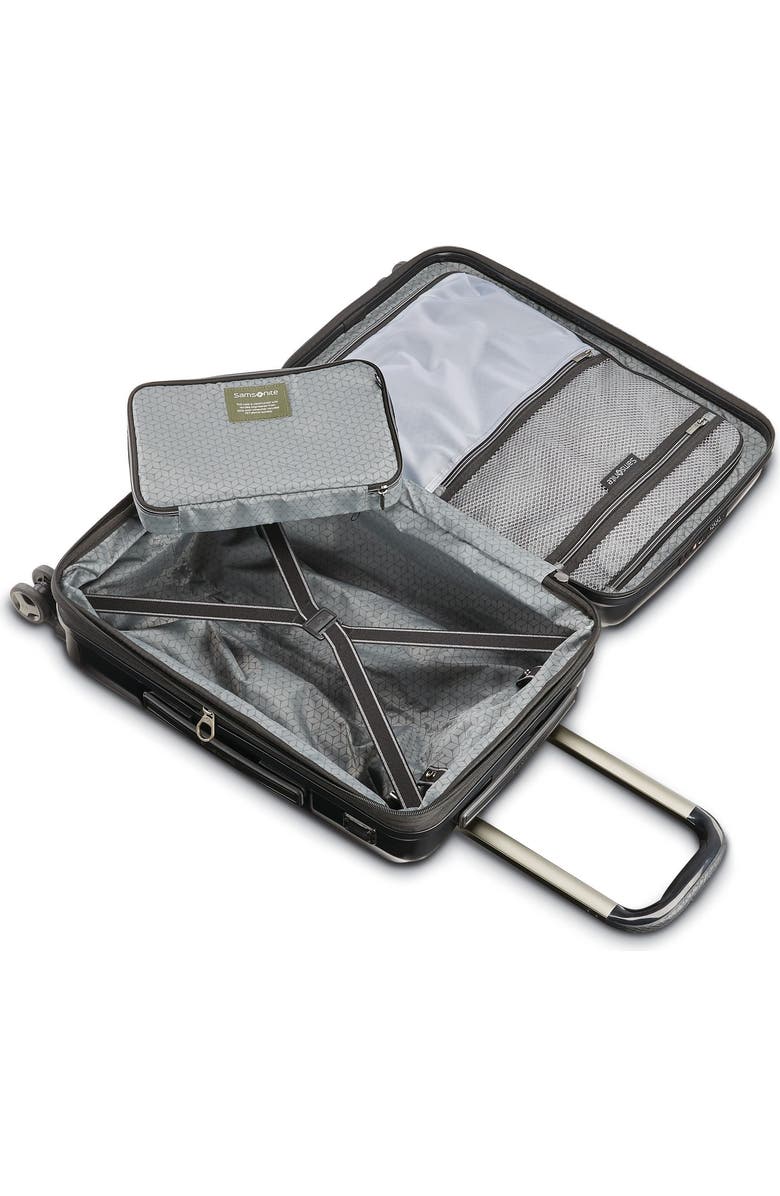 Samsonite Octiv 2-Piece Set (20/24) Hardside Spinner, Alternate, color, Stealth Black