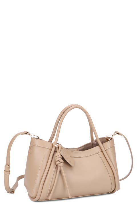 Mabel Vegan Leather Satchel