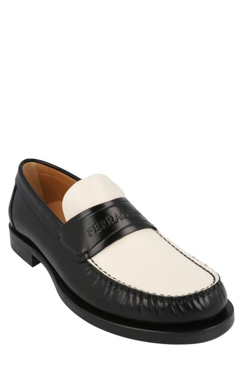 Fillmore Embossed Moc Toe Loafer (Men)
