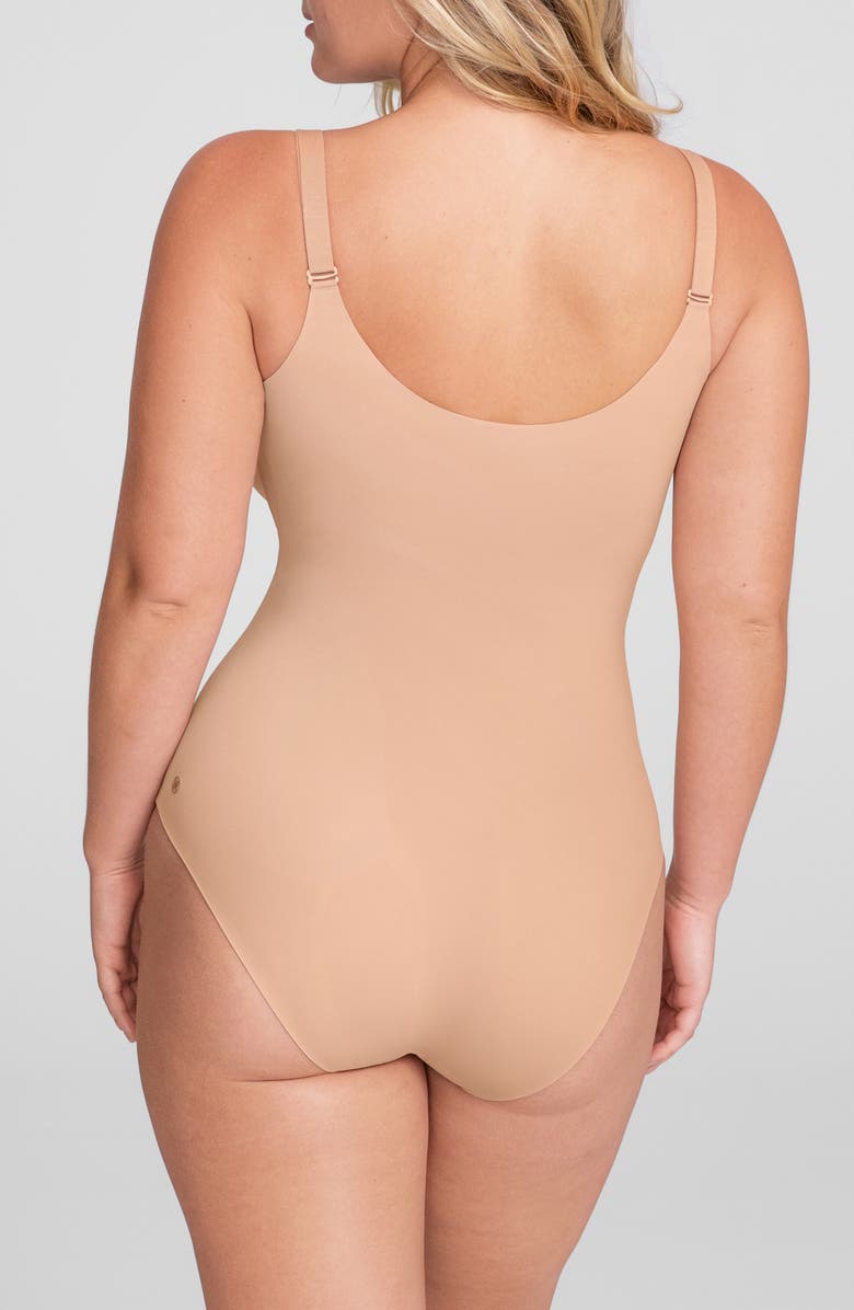 Honeylove Liftwear Cami Bodysuit, Alternate, color, Sand