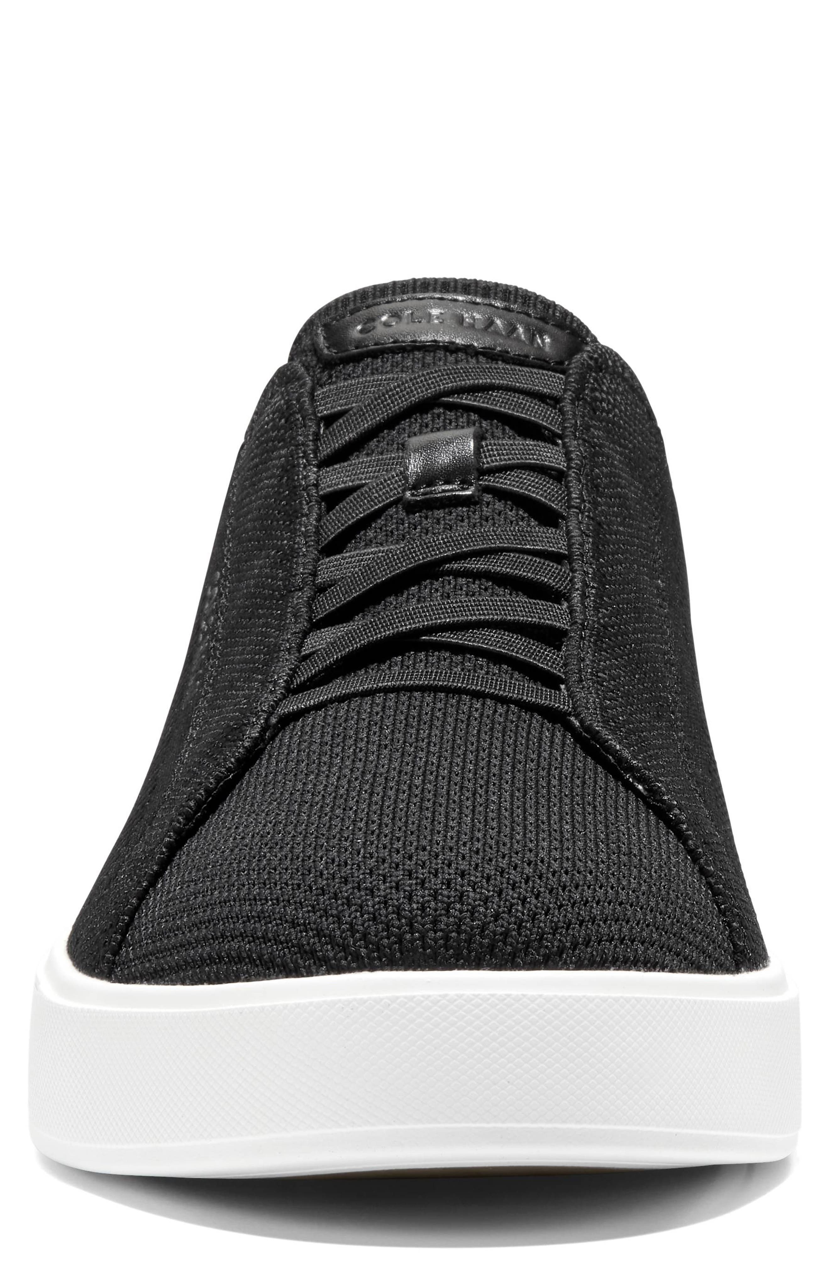 GrandPro Luxe Slip-On Stitchlite™ Knit Sneaker, Alternate, color, BLACK / WHITE