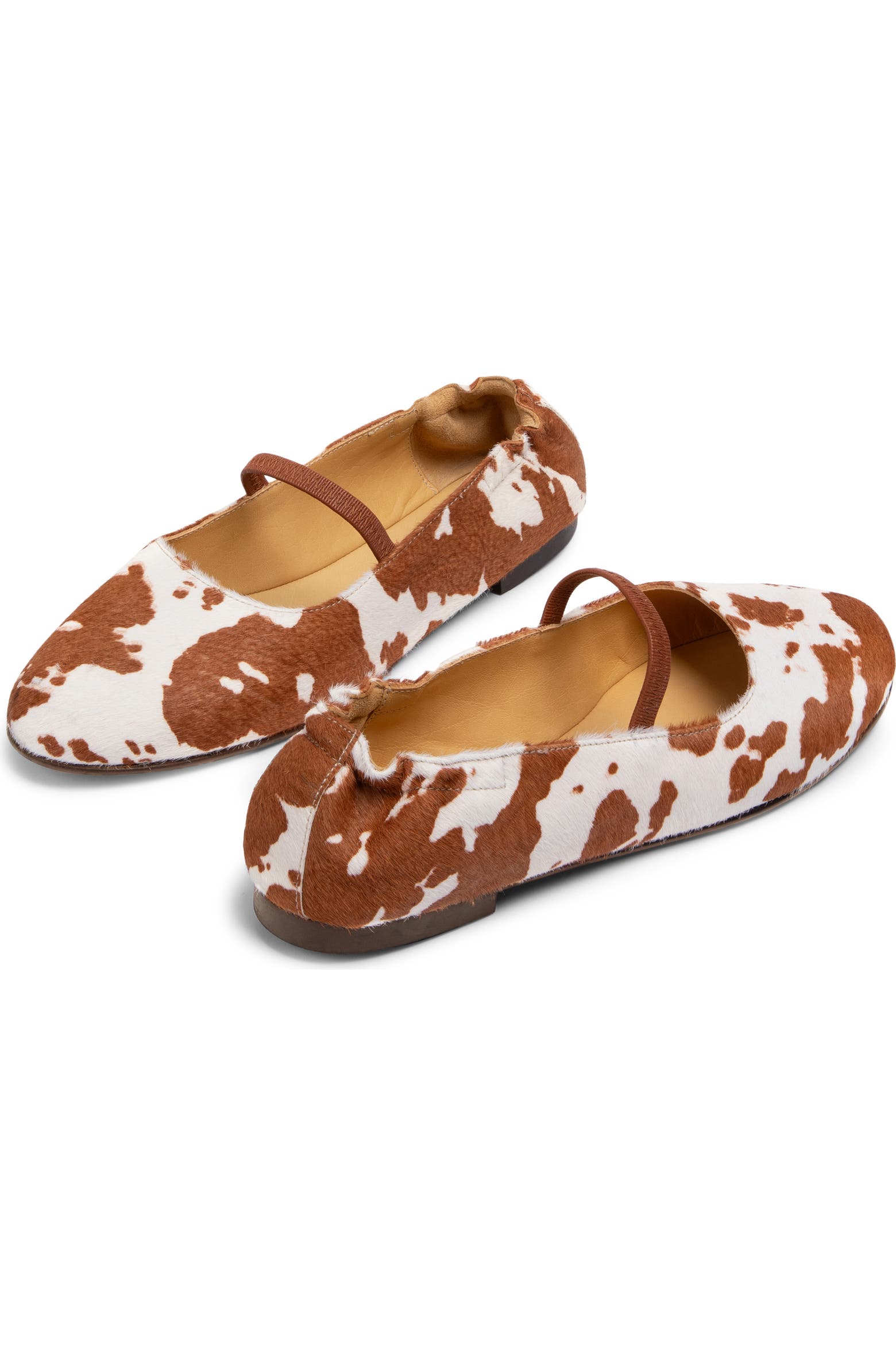 George Chilvers Colorized Penelope Chilvers Jazz Genuine Calf Hair Mary Jane Flat (Women) | Nordstrom