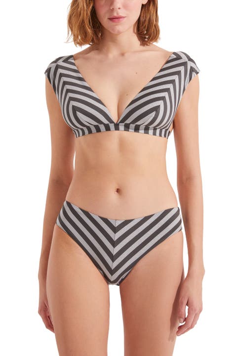 Beyond The Lines Deep V Top & Slip Bottom