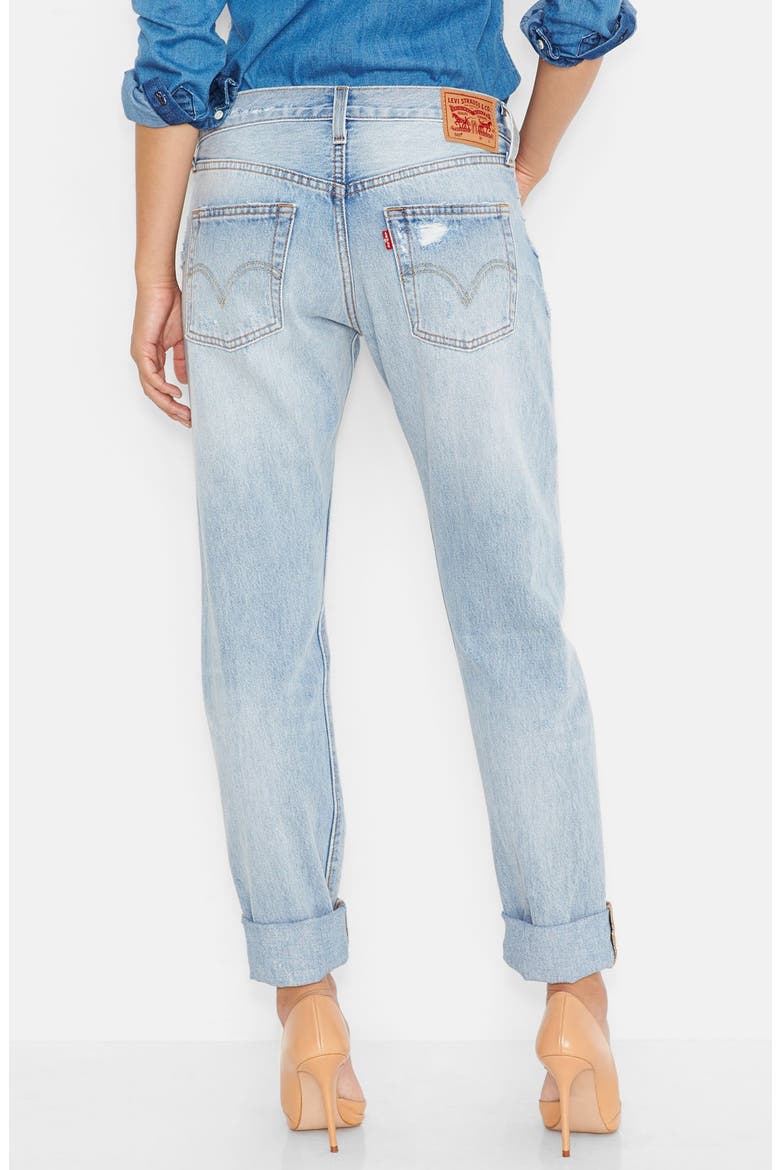 Levi's® '501®' Jeans, Alternate, color, LIGHT WASH