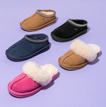 Kids' Tasman II Embroidered Slipper
