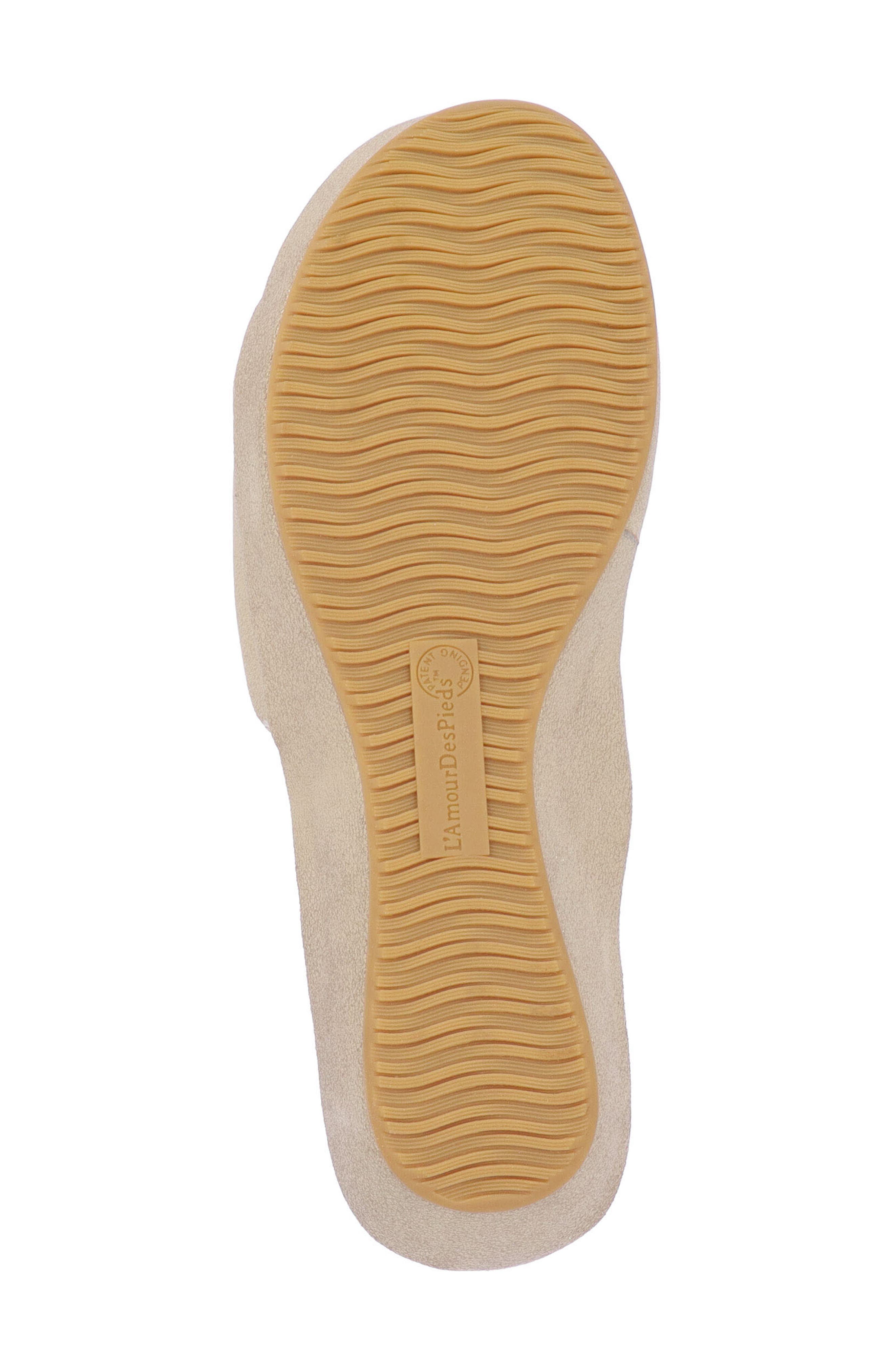 L'Amour des Pieds Callye Sandal, Alternate, color, Gold