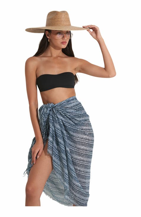 MISHEL SWIM COVER UP SARONG WRAP SKIRT
