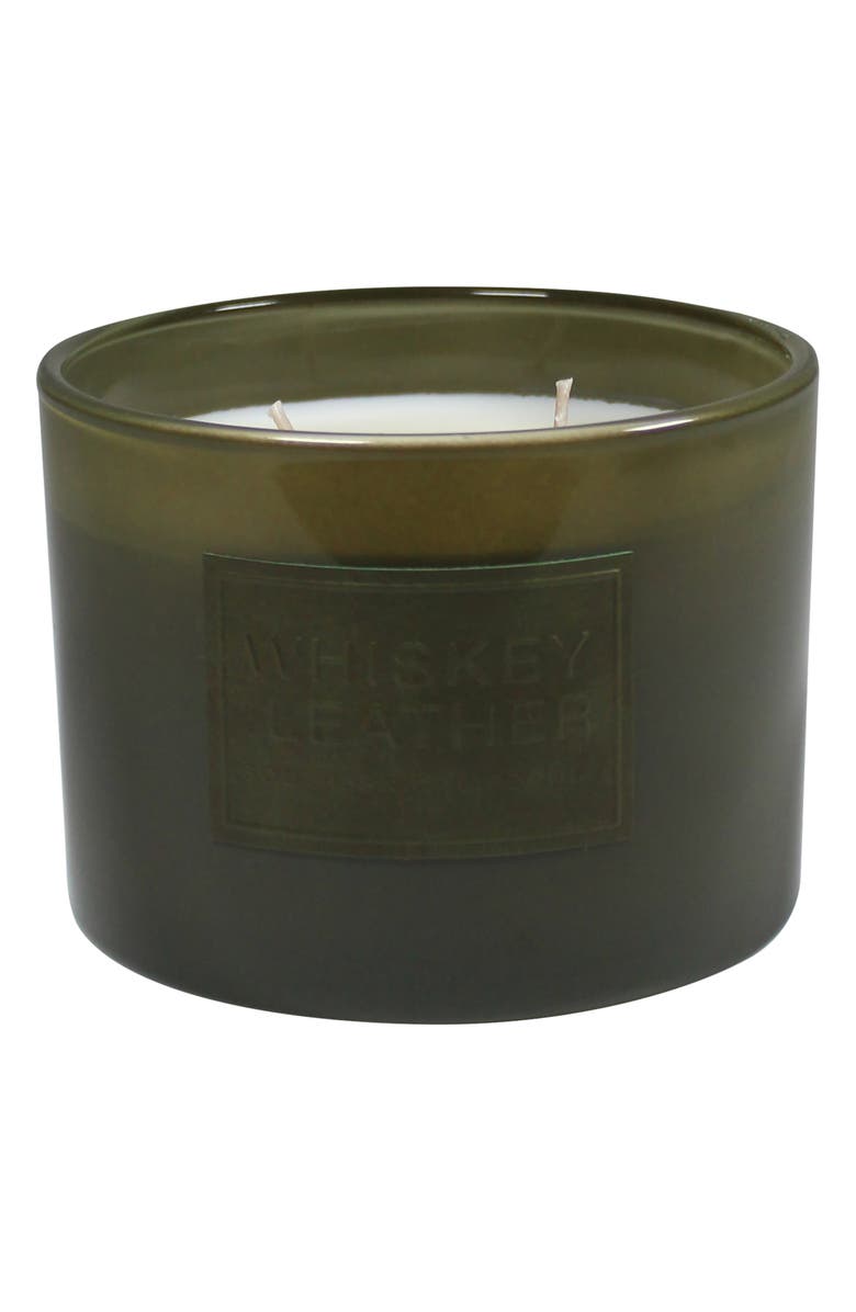 SAND AND FOG Whiskey & Leather Candle, Alternate, color, Black Fig
