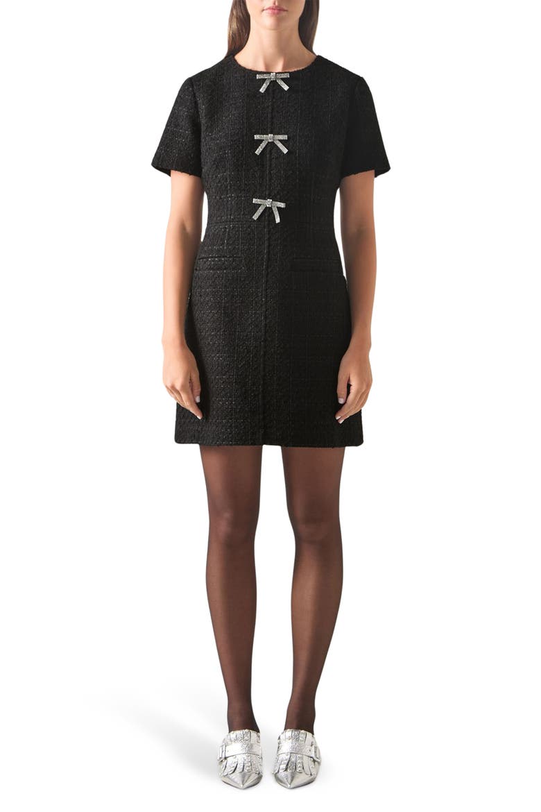 Zig Minidress, Main, color, BLACK