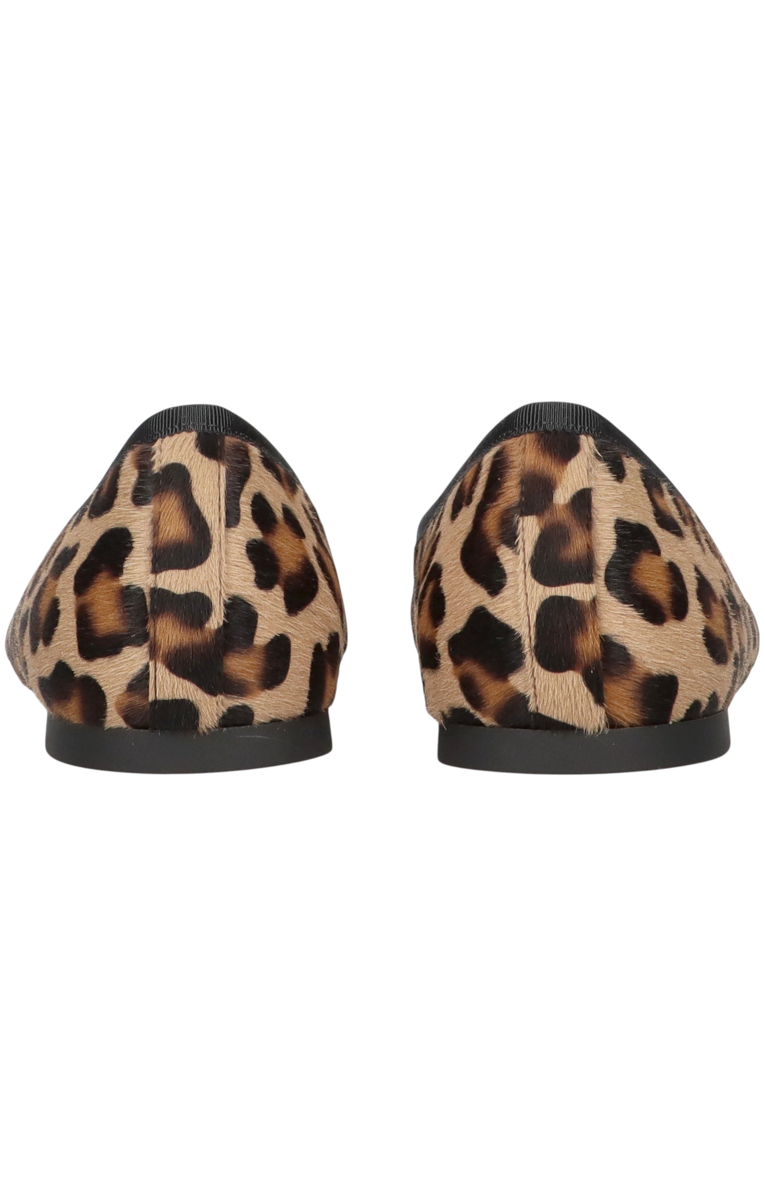 Pretty Ballerinas Round Toe Leopard Ballet Flat, Alternate, color, Leopard