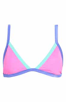 Maaji Rewind Reversible Triangle Bikini Top