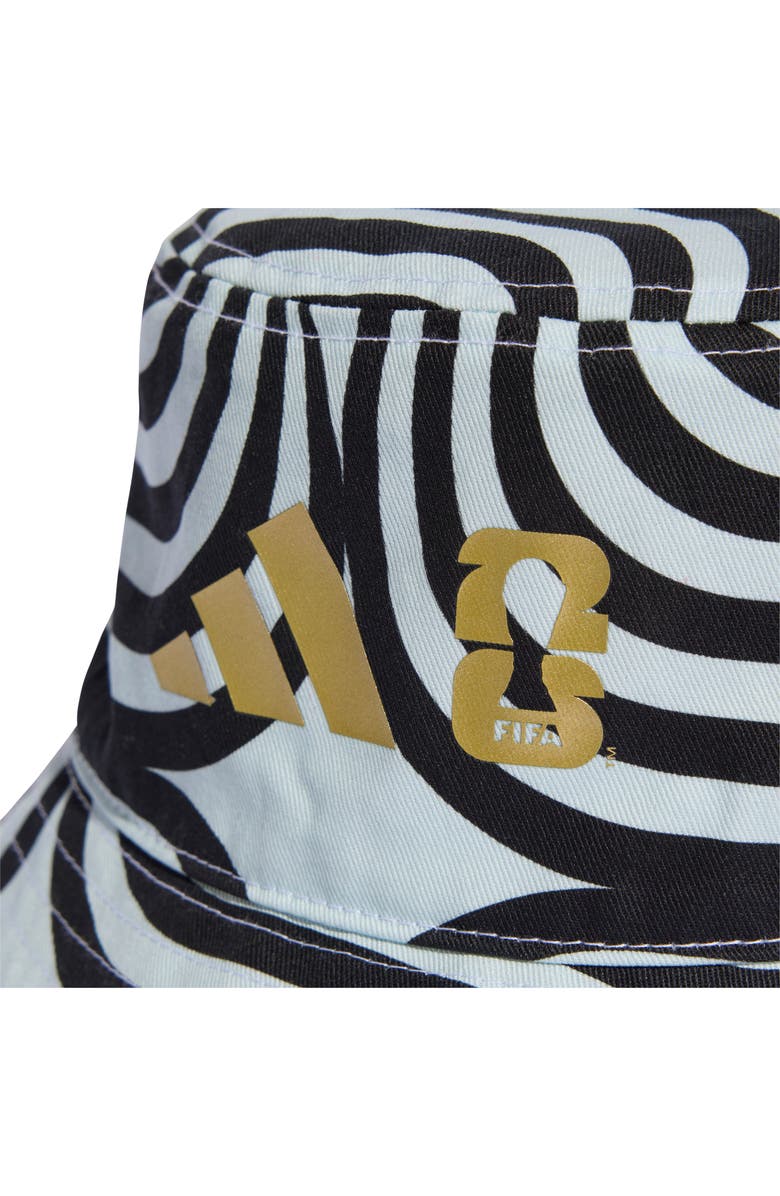 adidas FIFA World Cup 2026<sup>™</sup> Abstract Stripe Bucket Hat, Alternate, color, 