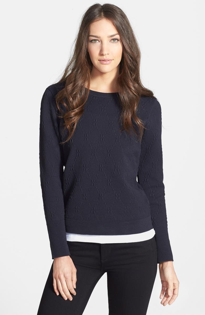Classiques Entier<sup>®</sup> Diamond Jacquard Sweater, Main, color, 
