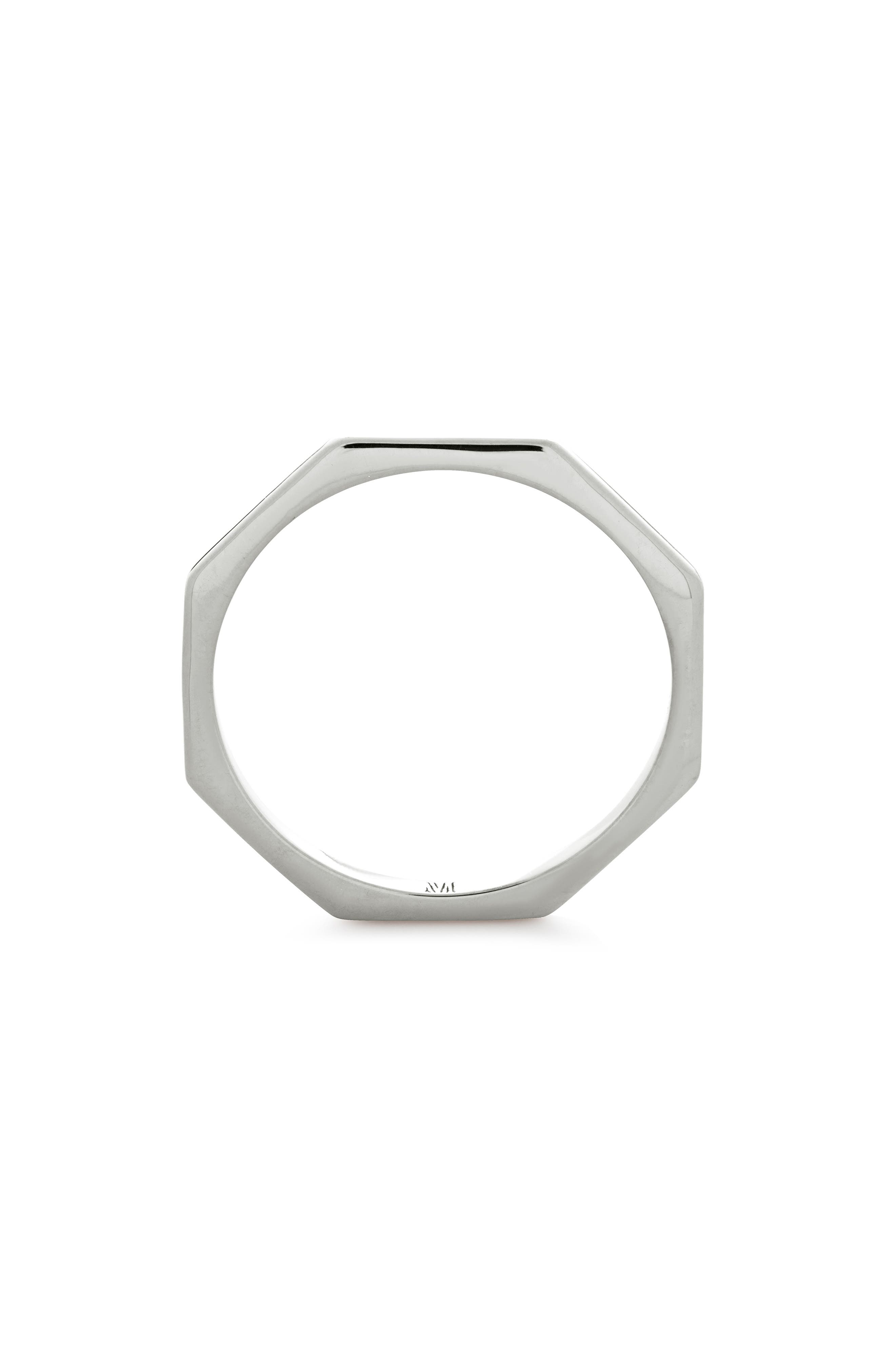Monica Vinader Octagon Stacking Ring