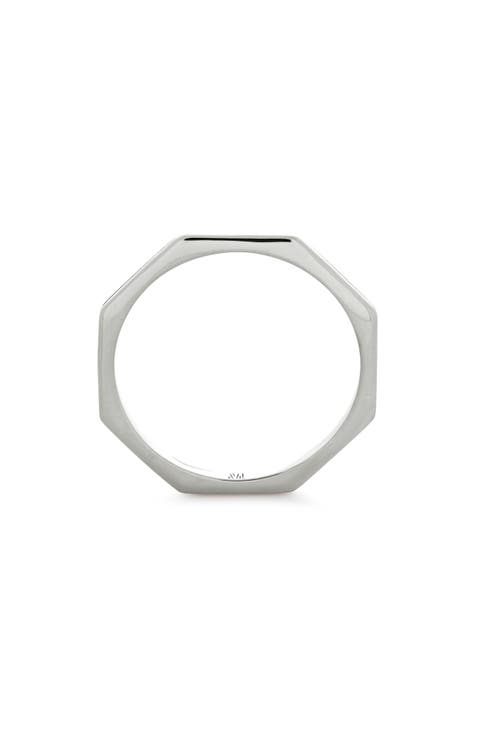 Octagon Stacking Ring