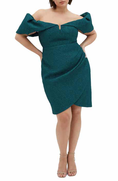 City Chic Jez Off the Shoulder Minidress