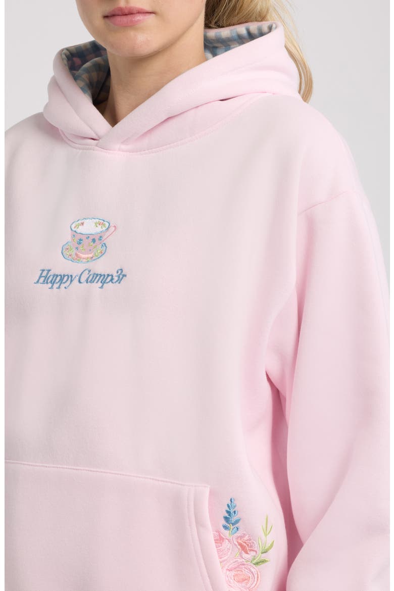 Pour Kindness Embroidered Hoodie, Alternate, color, BABY PINK